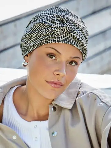  HocAlva · V Turban | Graphic Braids Combined Qualities